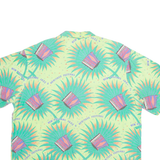 PRO CREATIONS Mens Shirt Green Floral XL