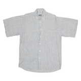 TORERO Mens Plain Shirt Grey S