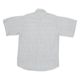 TORERO Mens Plain Shirt Grey S