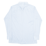 LIBERO Mens Plain Shirt Blue Long Sleeve S