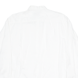 MARK THOMBARD Mens Plain Shirt White Long Sleeve L