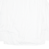 MARK THOMBARD Mens Plain Shirt White Long Sleeve L