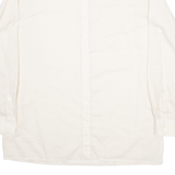 SCHIESSER Mens Plain Shirt Beige Long Sleeve L