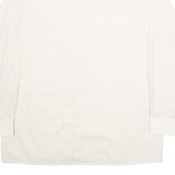 SCHIESSER Mens Plain Shirt Beige Long Sleeve L