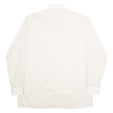 SCHIESSER Mens Plain Shirt Beige Long Sleeve L