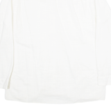 SCHLOB DORLF Mens Plain Shirt White Long Sleeve XL