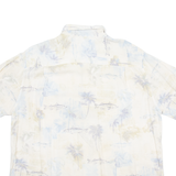 BATIK BAY Mens Shirt Beige Crazy Pattern XL