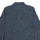 LEE Mens Shirt Black Check Long Sleeve L