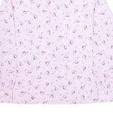 SPENGLER Womens Shirt Purple Floral Long Sleeve M