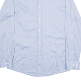 HUGO BOSS Slim Fit Mens Plain Shirt Blue Long Sleeve M