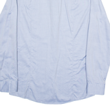 HUGO BOSS Slim Fit Mens Plain Shirt Blue Long Sleeve M