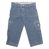 LEE Mens Pedal Pushers Shorts Blue M W30