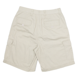 TEDDY'S Mens Cargo Shorts Beige Relaxed M W32