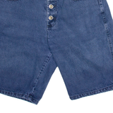 ZENA Mens Denim Shorts Blue S W26