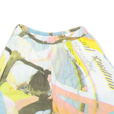 RODEO Mens Sports Shorts Beige Crazy Pattern M W24