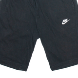 NIKE Mens Sports Shorts Black S W28
