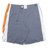 STARTER Mens Sports Shorts Grey Relaxed L W36