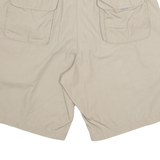 TUISSY Mens Cargo Shorts Brown M W32
