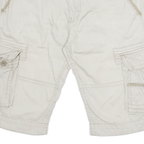 URBAN SURFACE Mens Cargo Shorts Grey M W34