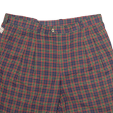 MCGREGOR Mens Chino Shorts Black Relaxed Check M W34