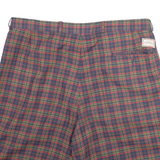 MCGREGOR Mens Chino Shorts Black Relaxed Check M W34