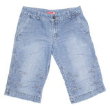 BLUE COLLECTION Mens Denim Shorts Blue M W33