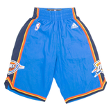 ADIDAS Oklahoma City Thunder Mens Sports Shorts Blue XXS W22