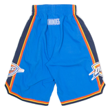 ADIDAS Oklahoma City Thunder Mens Sports Shorts Blue XXS W22