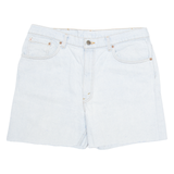 LEVI'S 550 Womens Denim Shorts Blue L W38