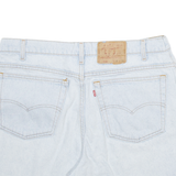 LEVI'S 550 Womens Denim Shorts Blue L W38