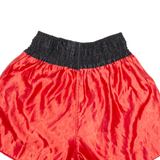 THAI BOXING Mens Sports Shorts Red Relaxed XL W30
