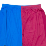 NIKE Barcelona FC Mens Sports Shorts Blue L W26