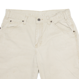 DICKIES Mens Workwear Shorts Brown M W32