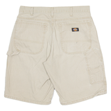 DICKIES Mens Workwear Shorts Brown M W32