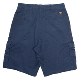 DICKIES Mens Cargo Shorts Blue 2XL W40