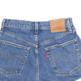 LEVI'S Big E 501 Womens Denim Shorts Blue S W24