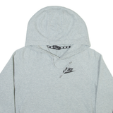 NIKE Cropped Womens Grey Hoodie S