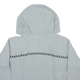 NIKE Cropped Womens Grey Hoodie S