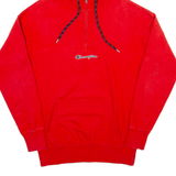 CHAMPION Mens Red Hoodie XS