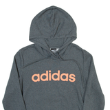 ADIDAS Womens Grey Hoodie S