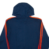 ADIDAS Mens Blue Hoodie Full Zip S