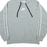 NIKE Womens Grey Hoodie S