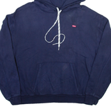 LEVI'S Mens Blue Hoodie S