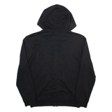 CHAMPION Mens Black Hoodie Full Zip S
