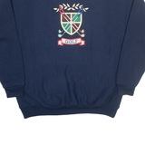 B WEAR Sportswear Golf Mens Sweatshirt Blue 90s USA XL