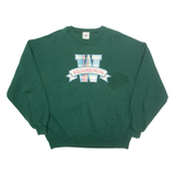 OARSMAN Williamsburg Virginia Mens Sweatshirt Green USA XL