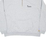CARHARTT Relaxed Fit Verso Wisconsin Rapids Mill Mens Sweatshirt Grey USA 2XL