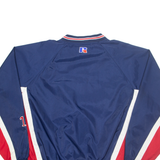 RUSSELL ATHLETIC Jeff City Mens Sweatshirt Blue V-Neck USA Nylon XL