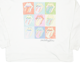 THE ROLLING STONES Womens Sweatshirt Cream XL