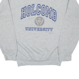 GILDAN Holcomb University Indianapolis Mens Sweatshirt Grey USA S